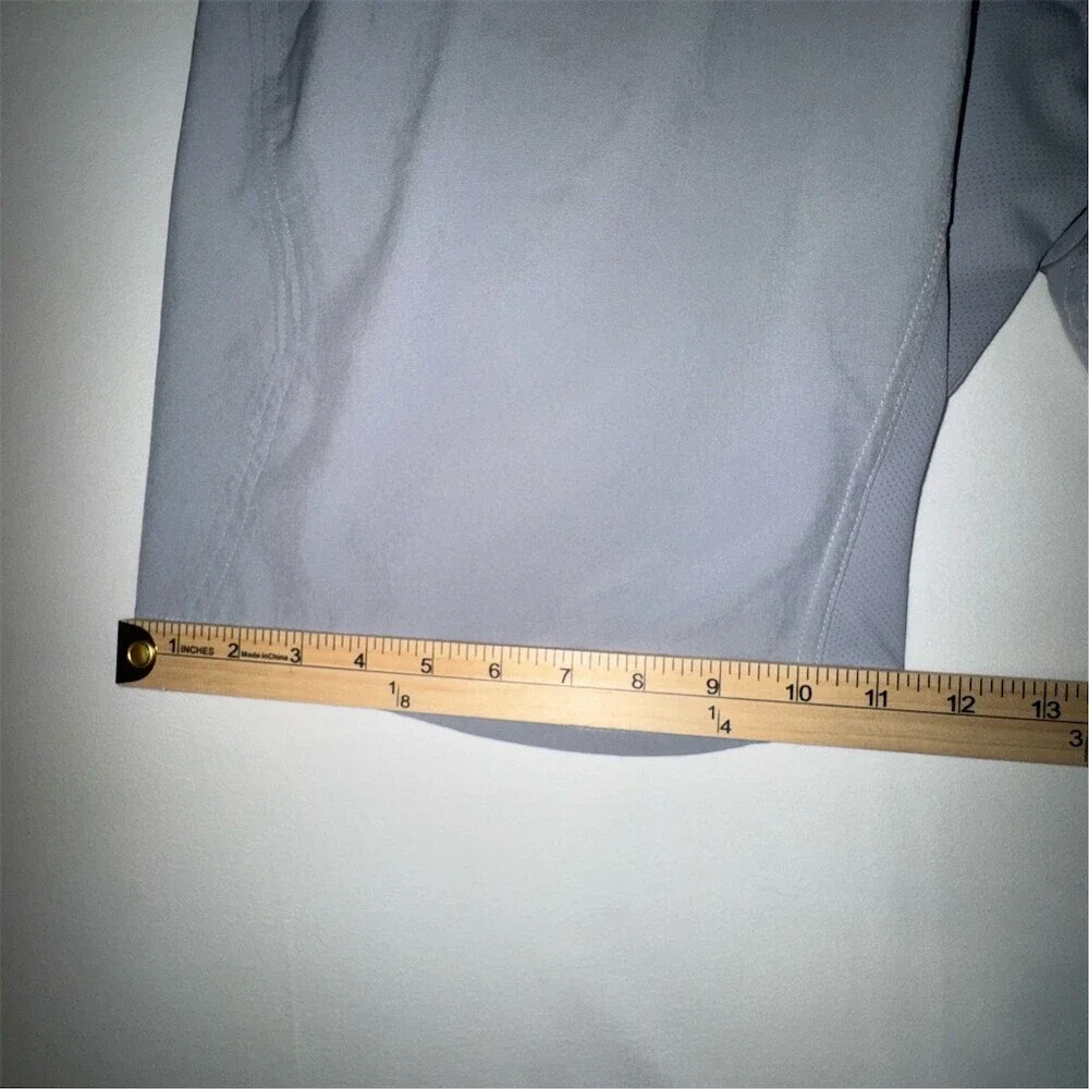 Nike Dri-FIT Men's Training Shorts Gray Size M Elastic Waist‎ Drawstring